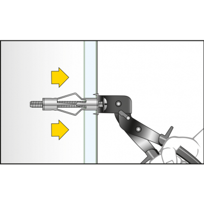 KOŁEK METALOWY DO G-K 4MM DO PŁYT 18-24MM /opk=100szt./ 9424HRM CELO (9424HRM)